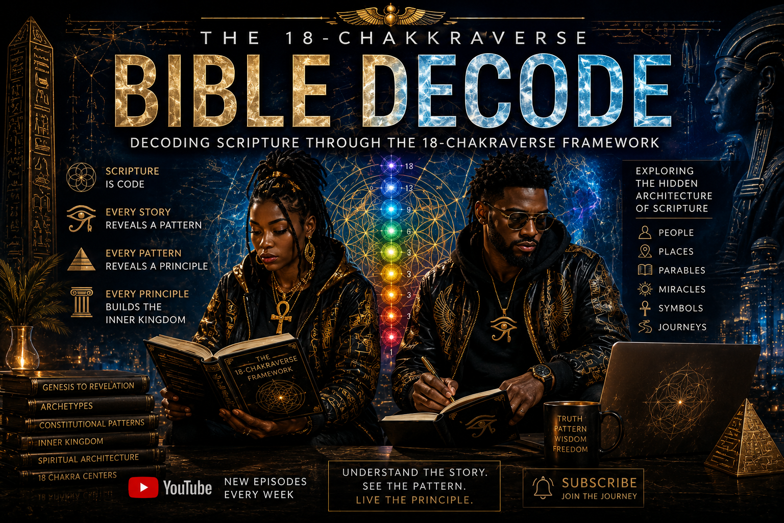 Welcome to The 18-ChakraVerse Bible Decode